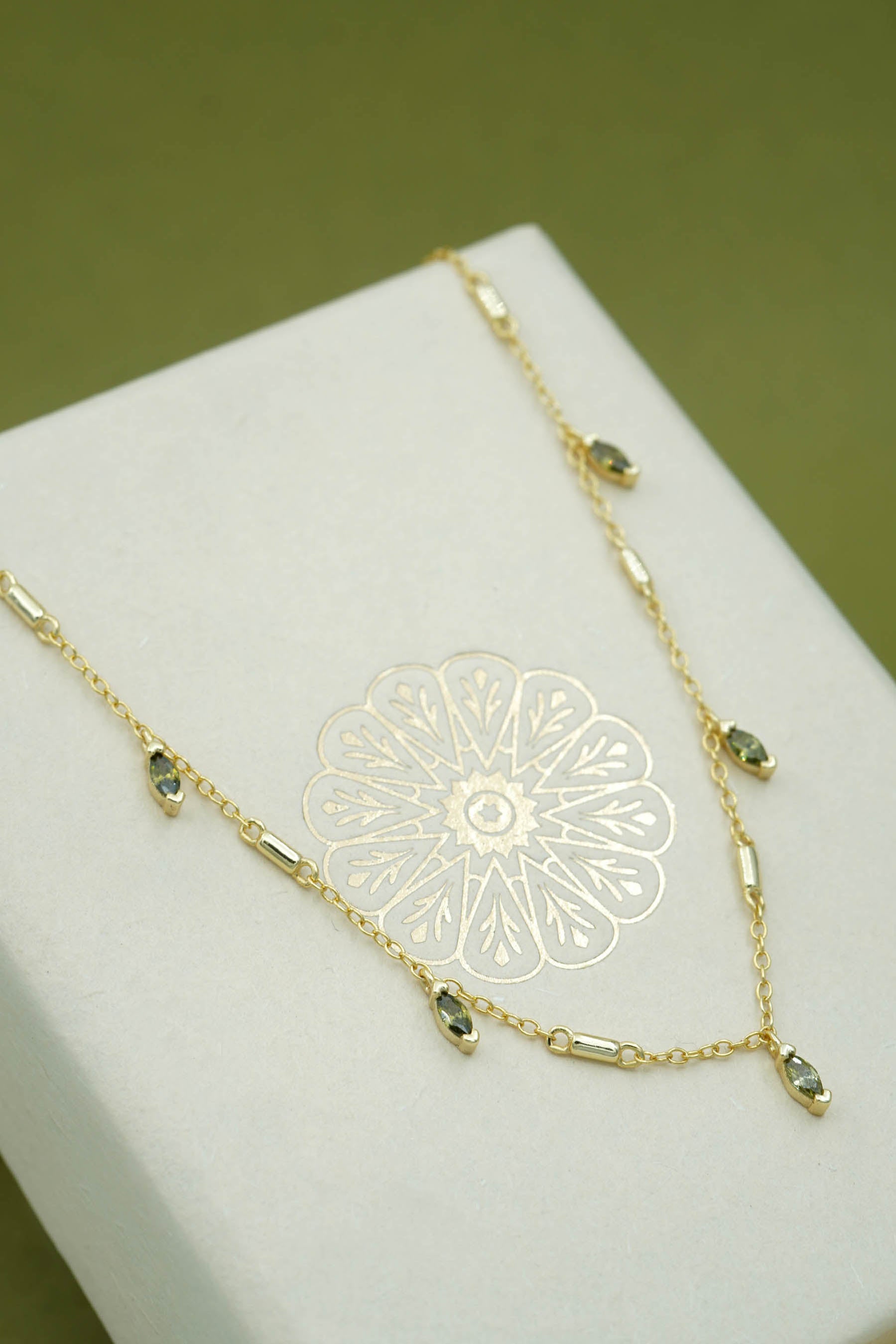 Flourish Necklace - Gold