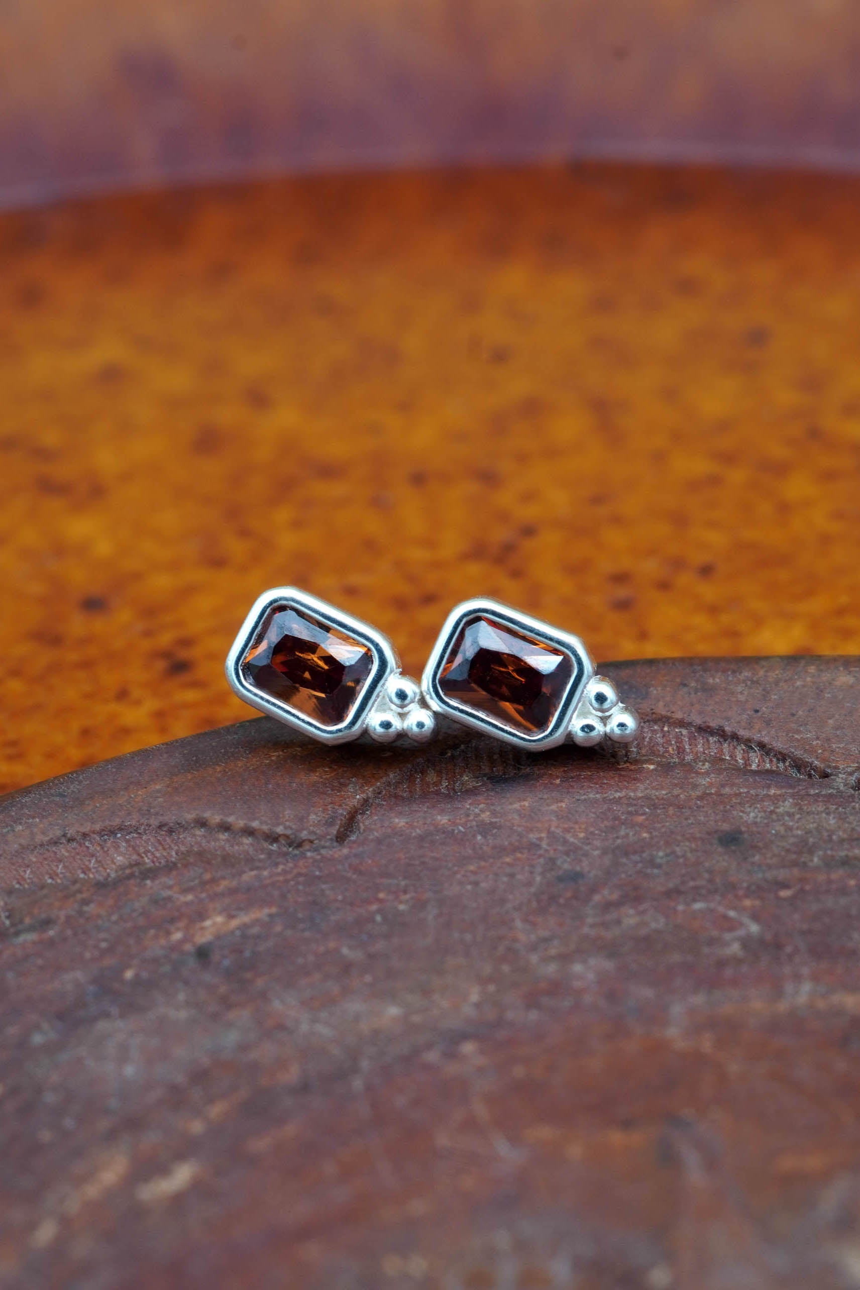 Earthbound Studs - Silver