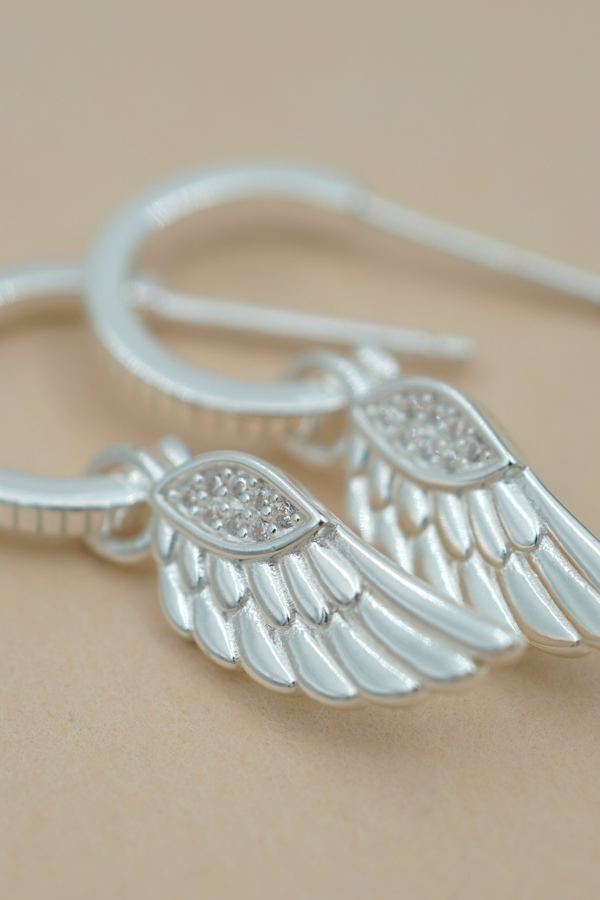 Guardian Angel Hoops - Silver