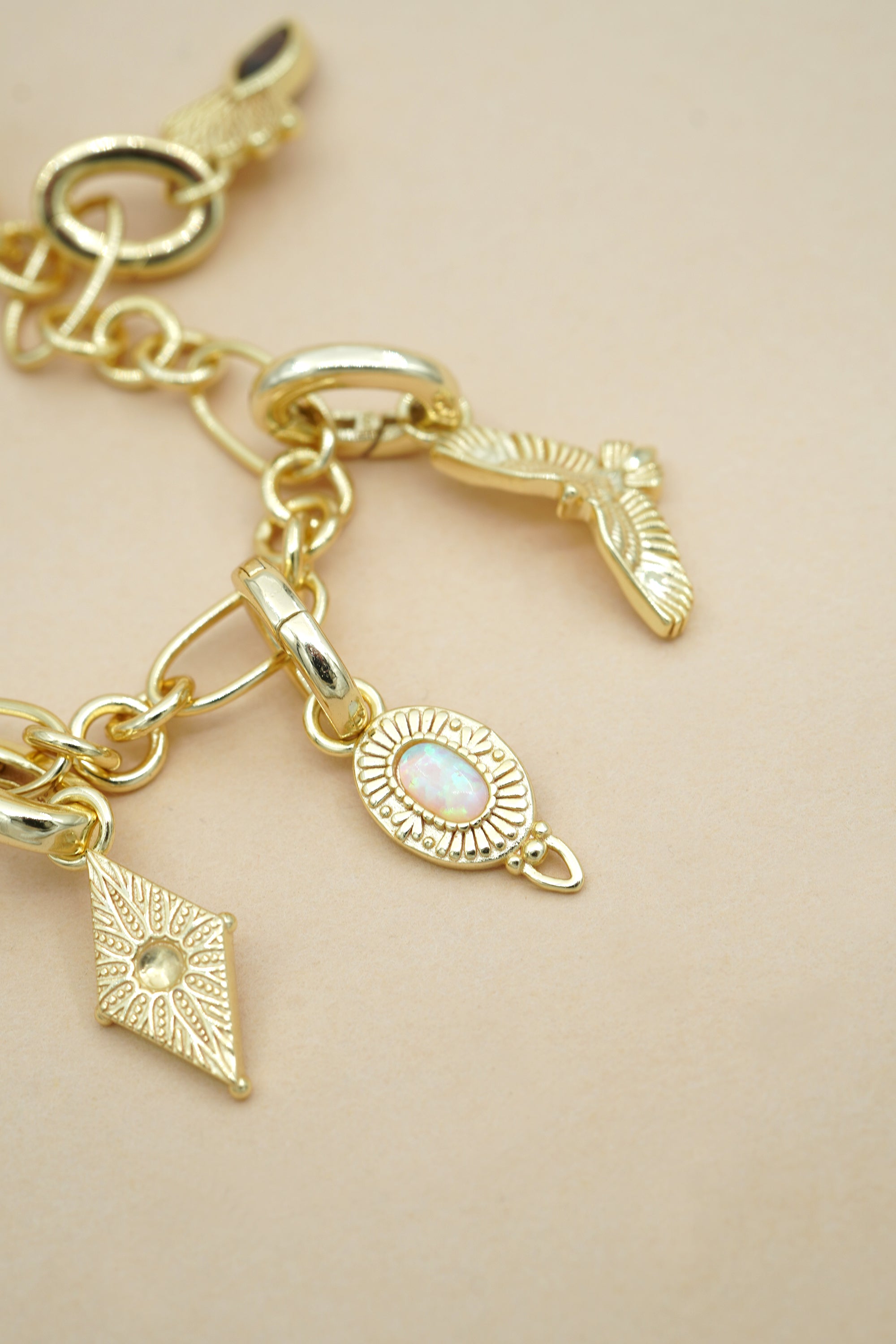 Be The Light Charm - Gold