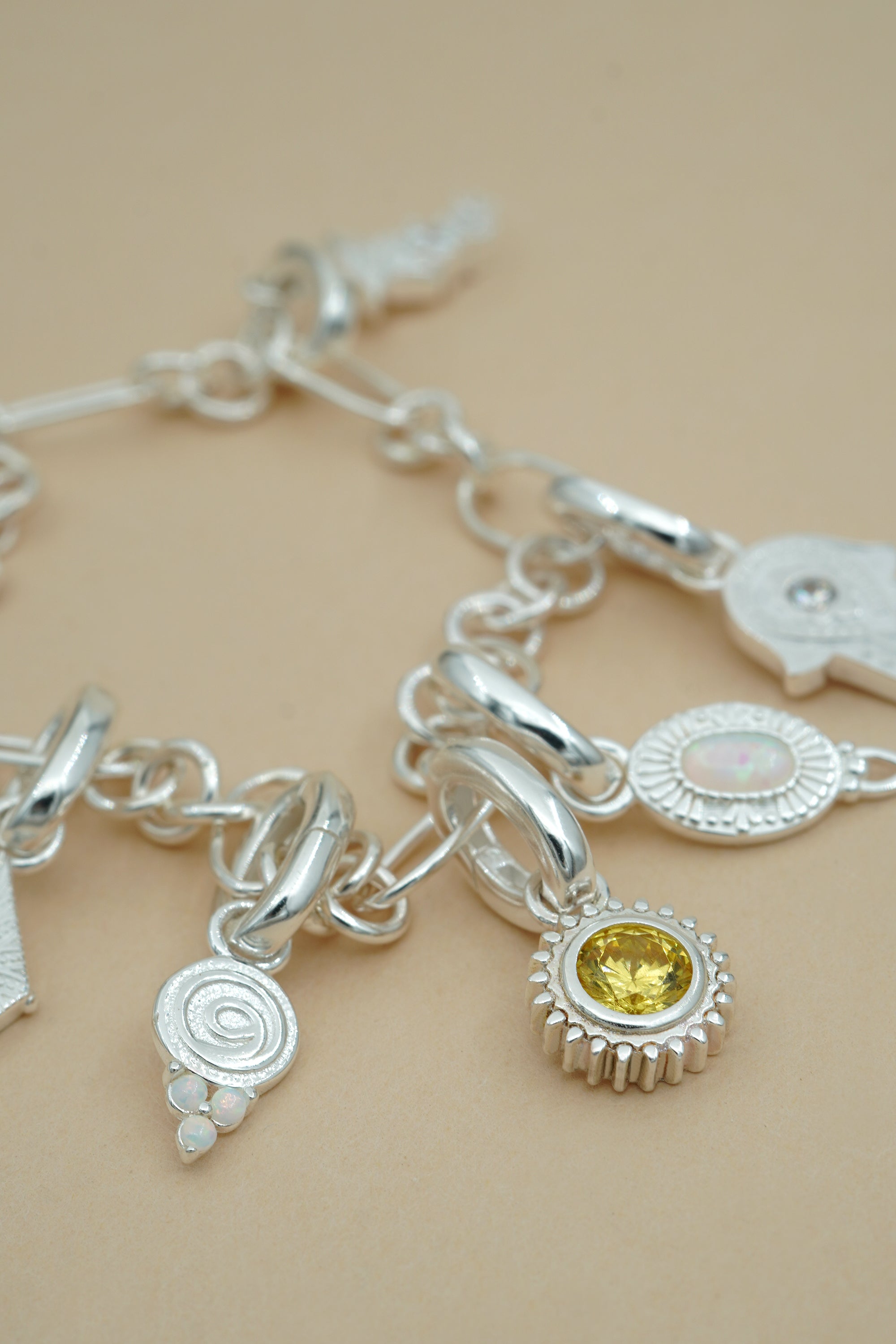 Be The Light Charm - Silver