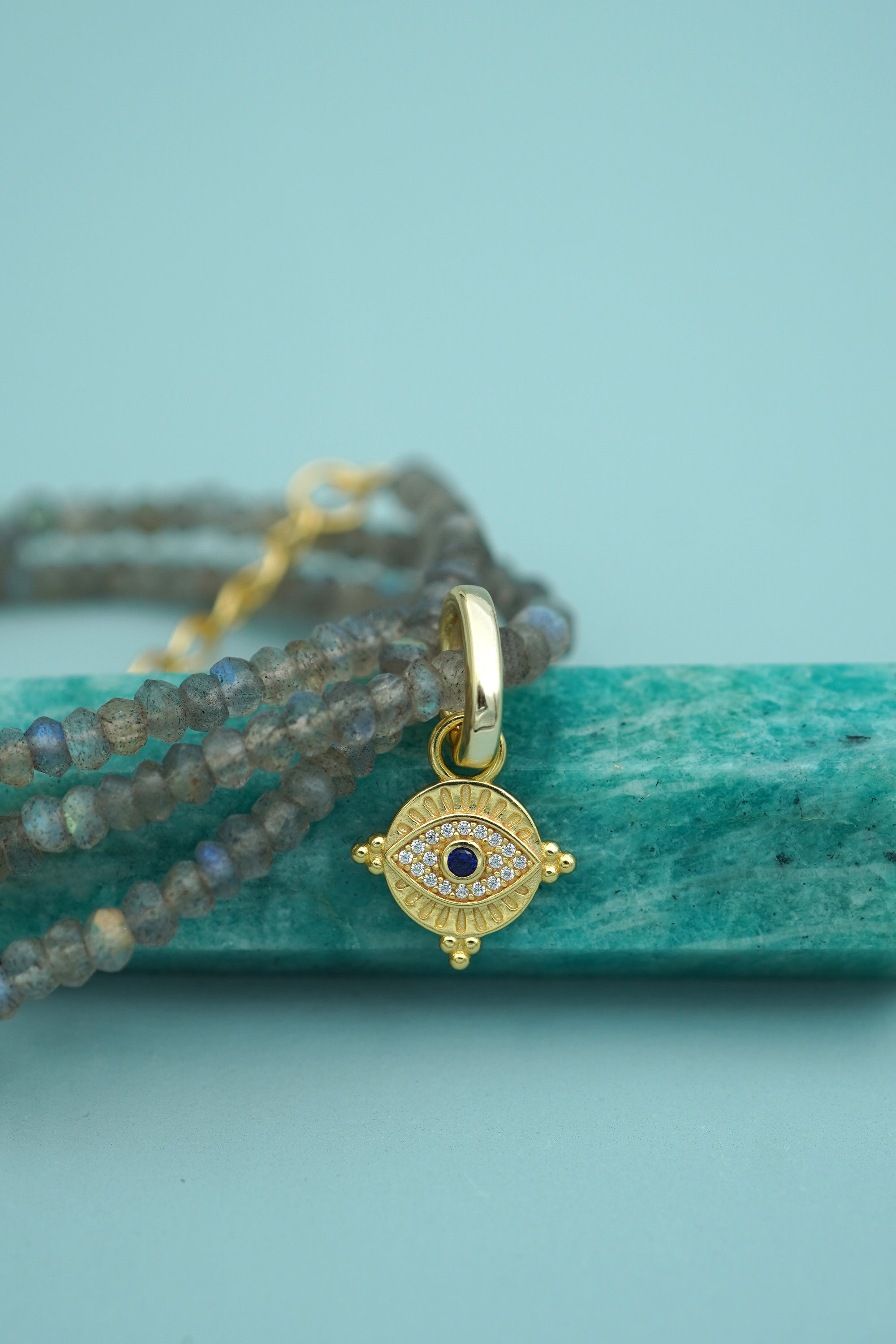 Eye of Intuition Necklace - Gold