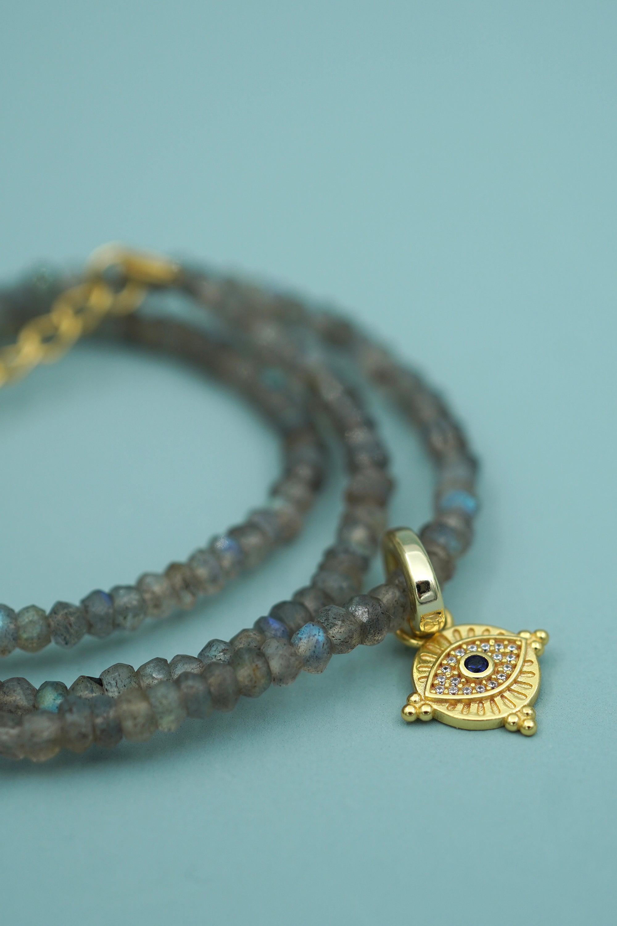 Eye of Intuition Necklace - Gold