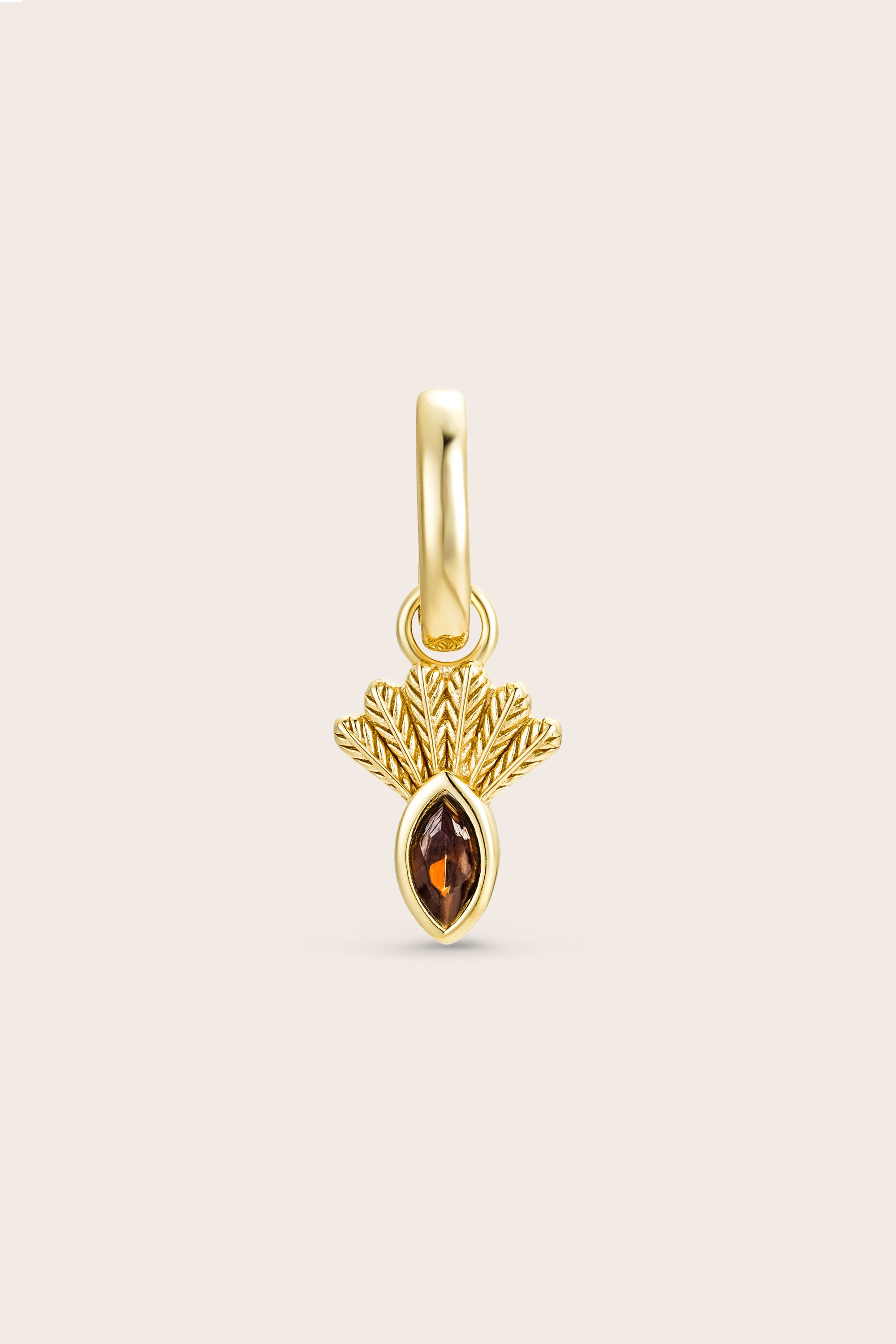 Fantail Charm - Gold