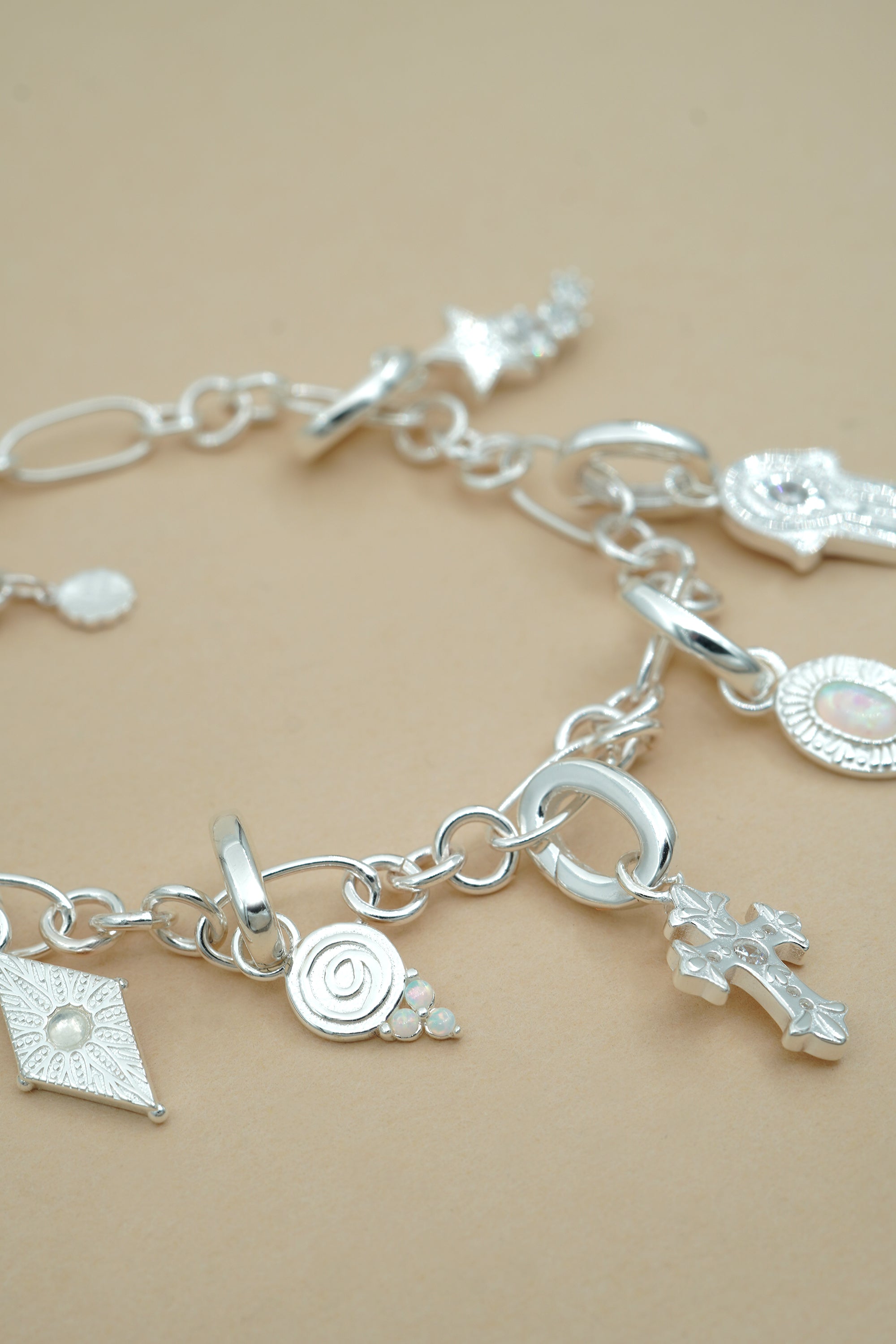 Gratitude Charm - Silver