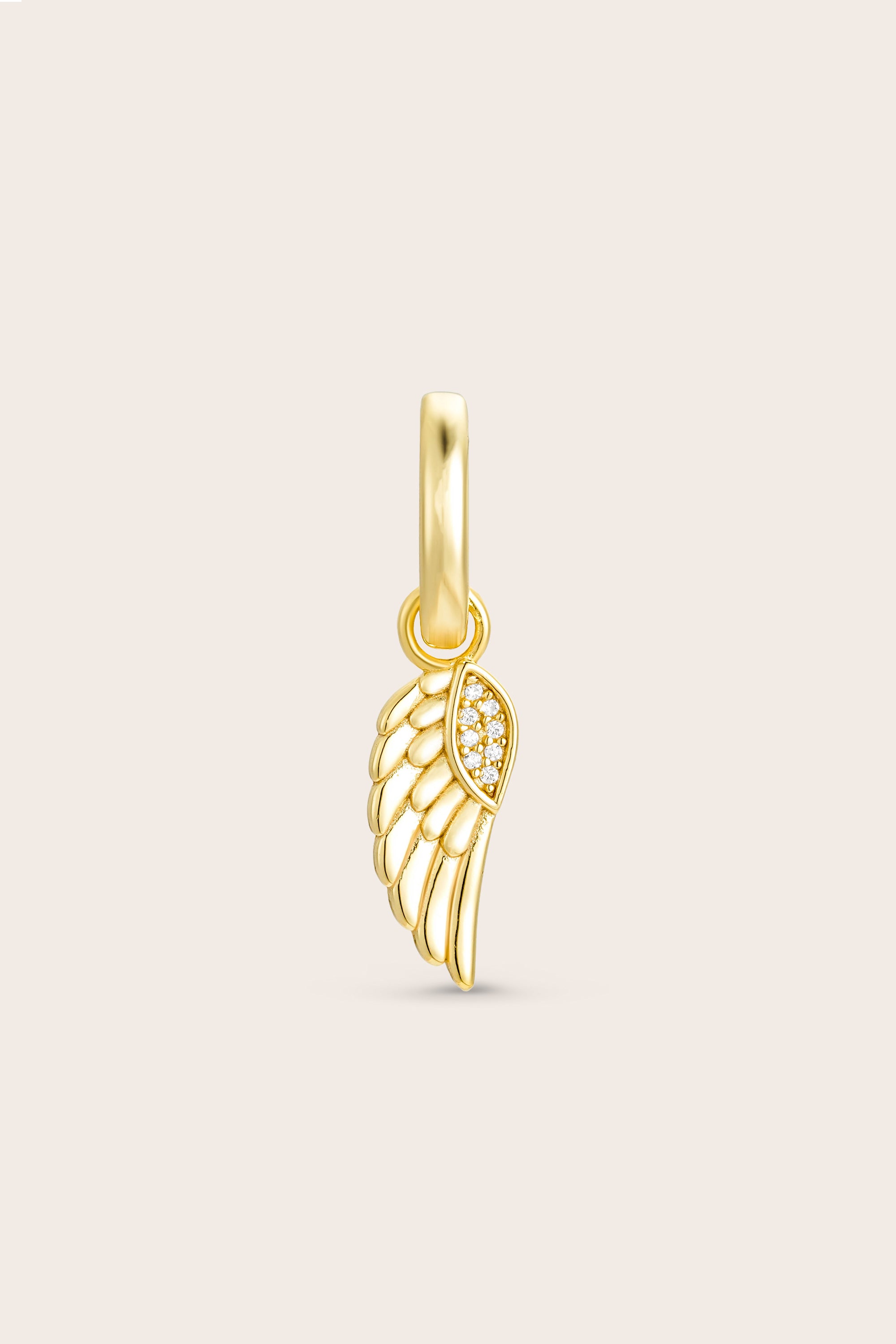 Guardian Angel Charm - Gold