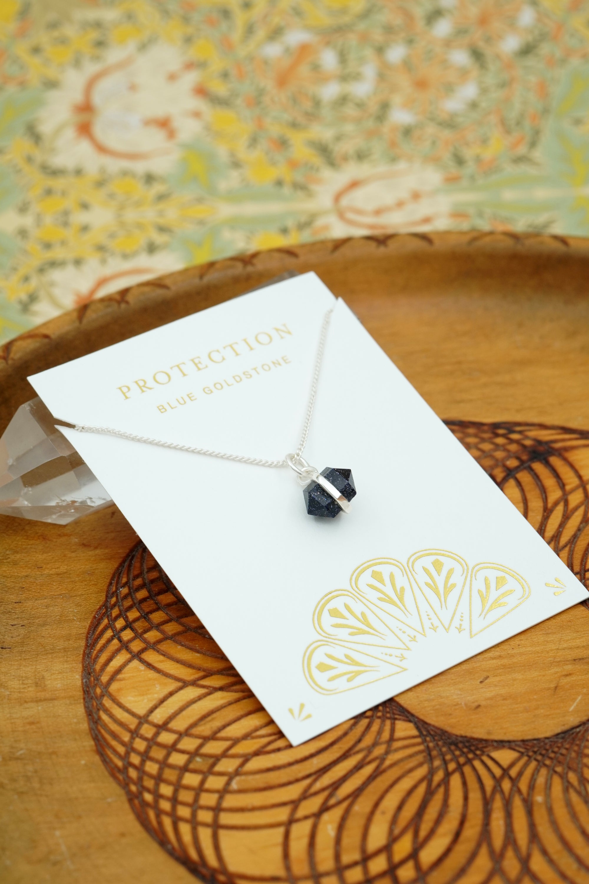Protection Intention Necklace - Silver
